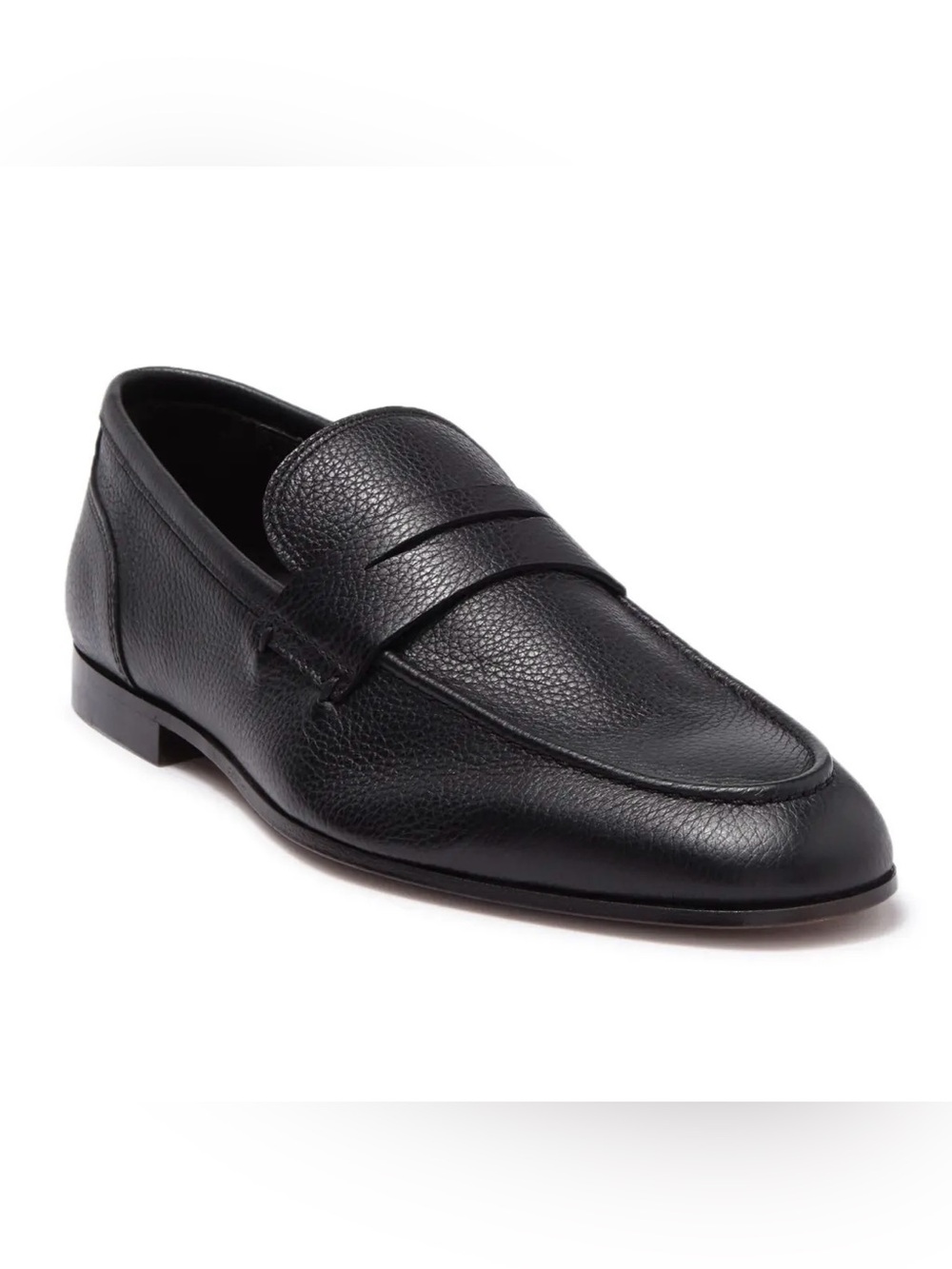 To Boot New York Deville Black Leather Loafers Sz 11